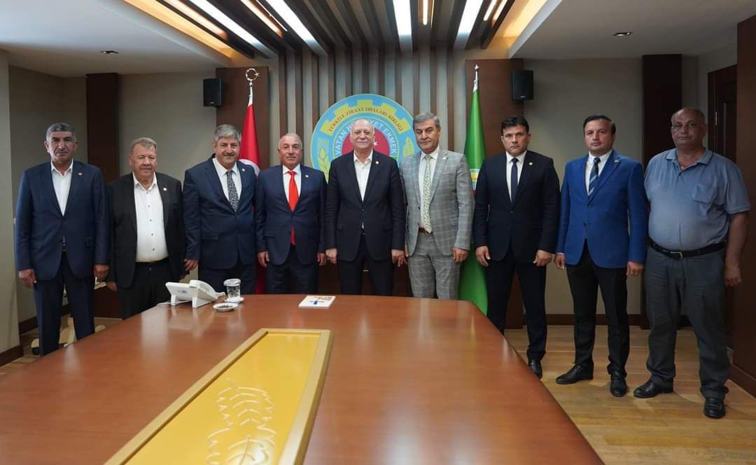 Eyyüpoğlu, TZOB Başkanı Bayraktar’a Urfa çiftçisinin sorunlarını iletti