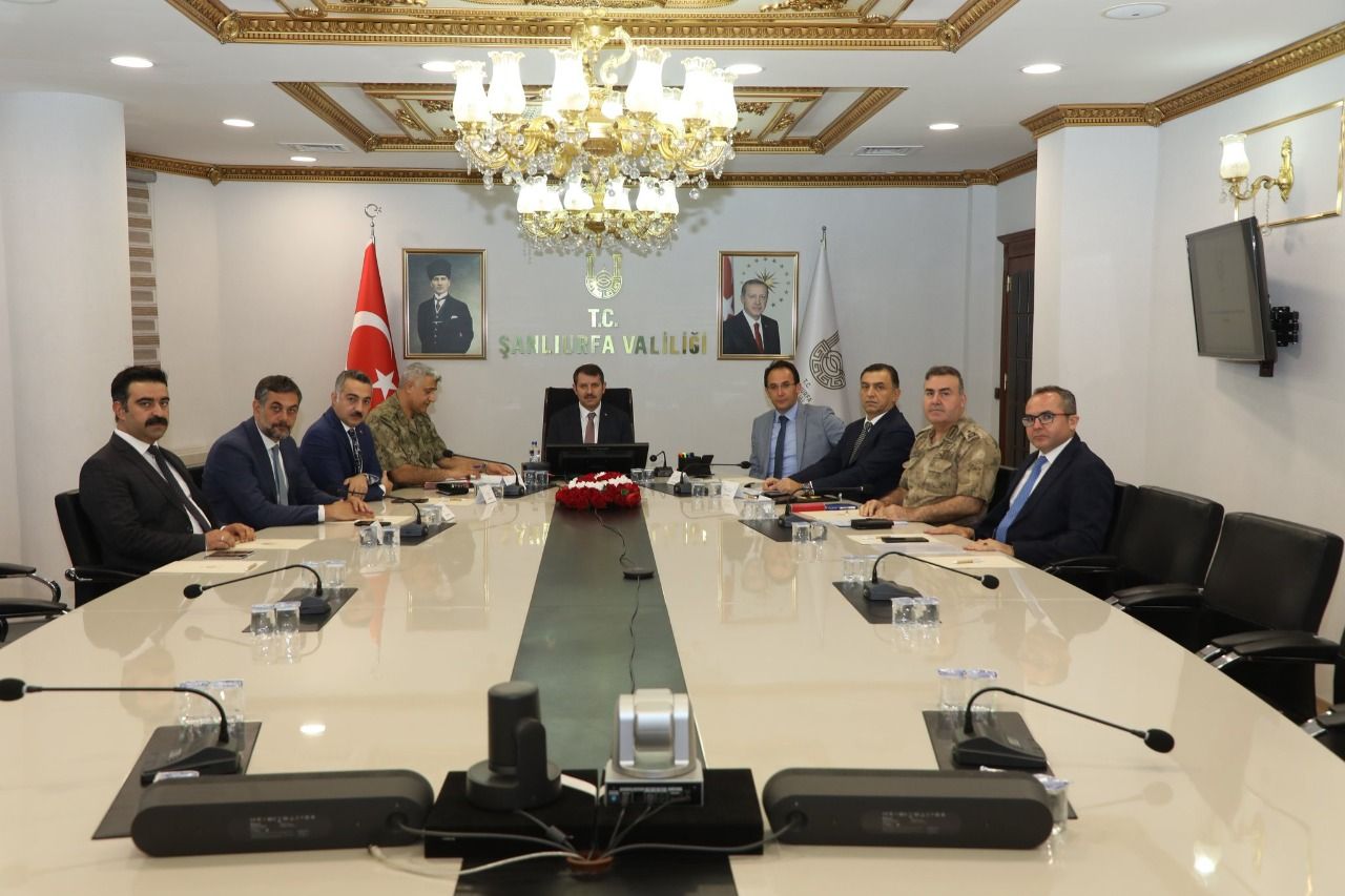 Vali Ayhan Başkanlığında, “Mülki İdare Amirleri Toplantısı”