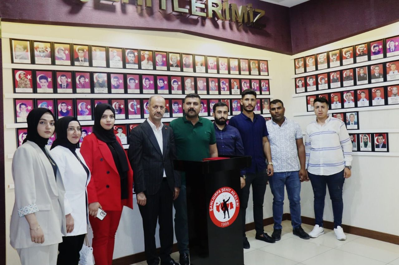 Haliliye 15 Temmuz Derneği’nden anlamlı ziyaretler