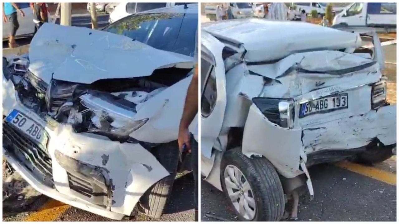 Şanlıurfa’da 9 aracın karıştığı zincirleme trafik kazası: 5 yaralı