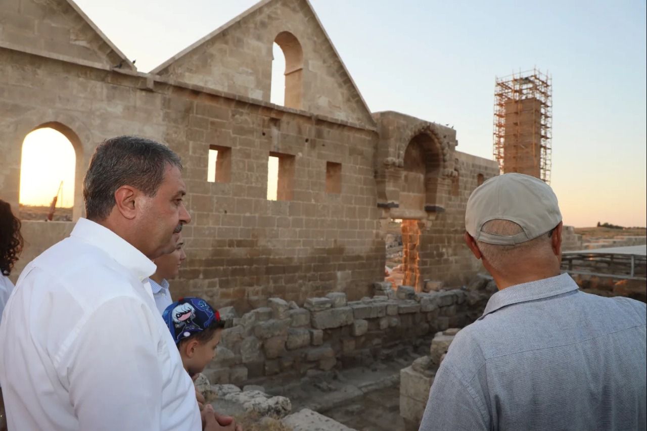 Vali Hasan Şıldak Harran ‘da incelemelerde bulundu