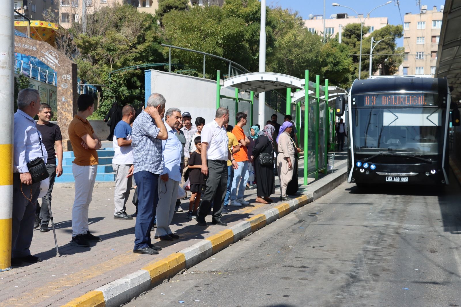 63 ring hattında vatandaşlar ücretsiz hizmetten memnun