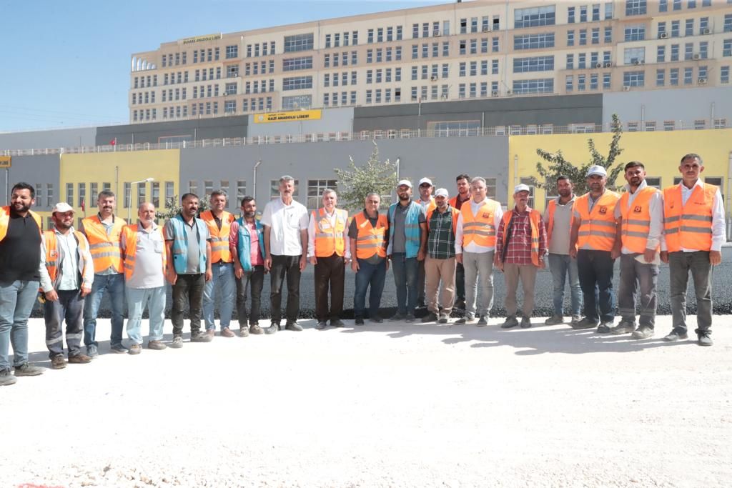 Beyazgül:” Bölgenin büyük asfalt şantiyesine sahibiz”
