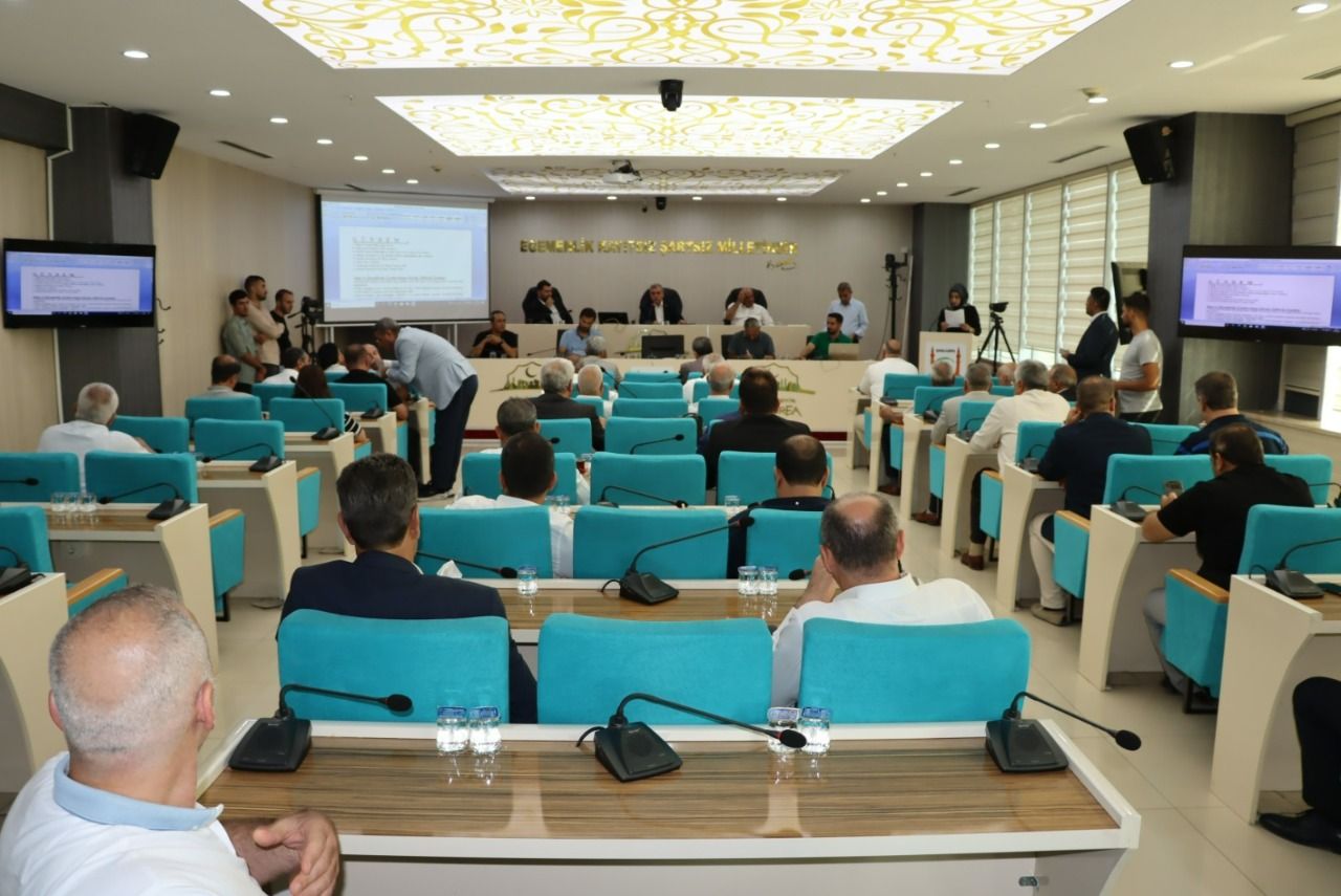 Büyükşehir Belediyesi Eylül ayı olağan meclis toplantısının 1. birleşimi yapıldı