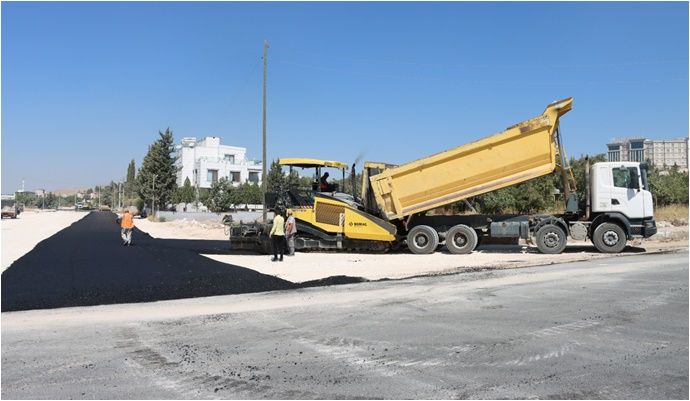 Şanlıurfa Büyükşehir Belediyesi’nden Asfalt Atağı