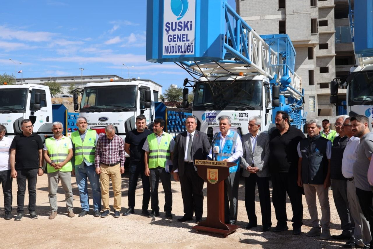 ŞUSKİ’ye yeni araçlar alındı