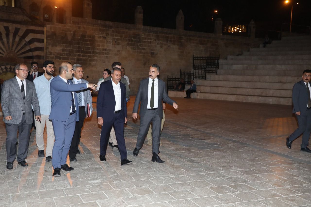 Vali Hasan Şıldak, Balıklıgöl Platosunda incelemelerde bulundu