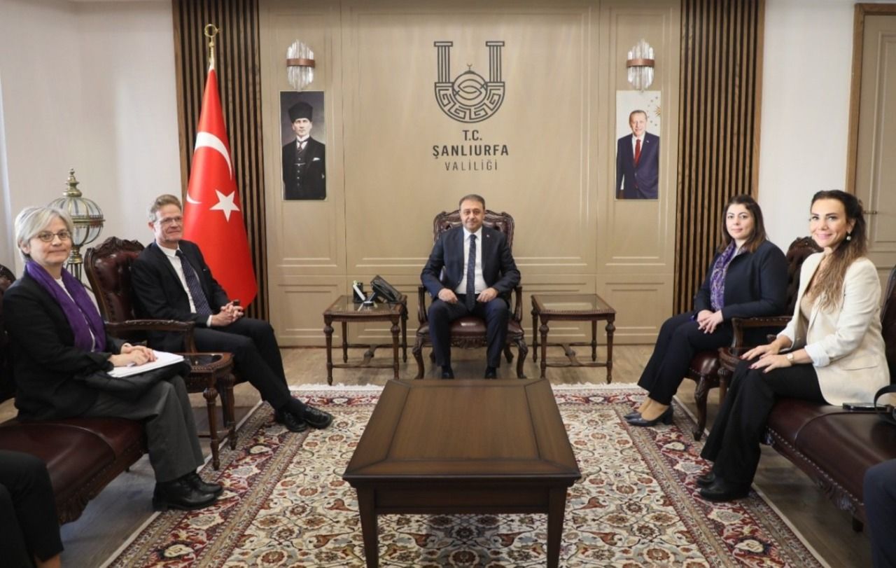 AB Türkiye Delegasyonu Başkanı Landrut’tan Vali Şıldak’a Ziyaret