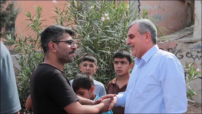 Başkan Beyazgül Vatandaşların Dualarını Almaya Devam Ediyor