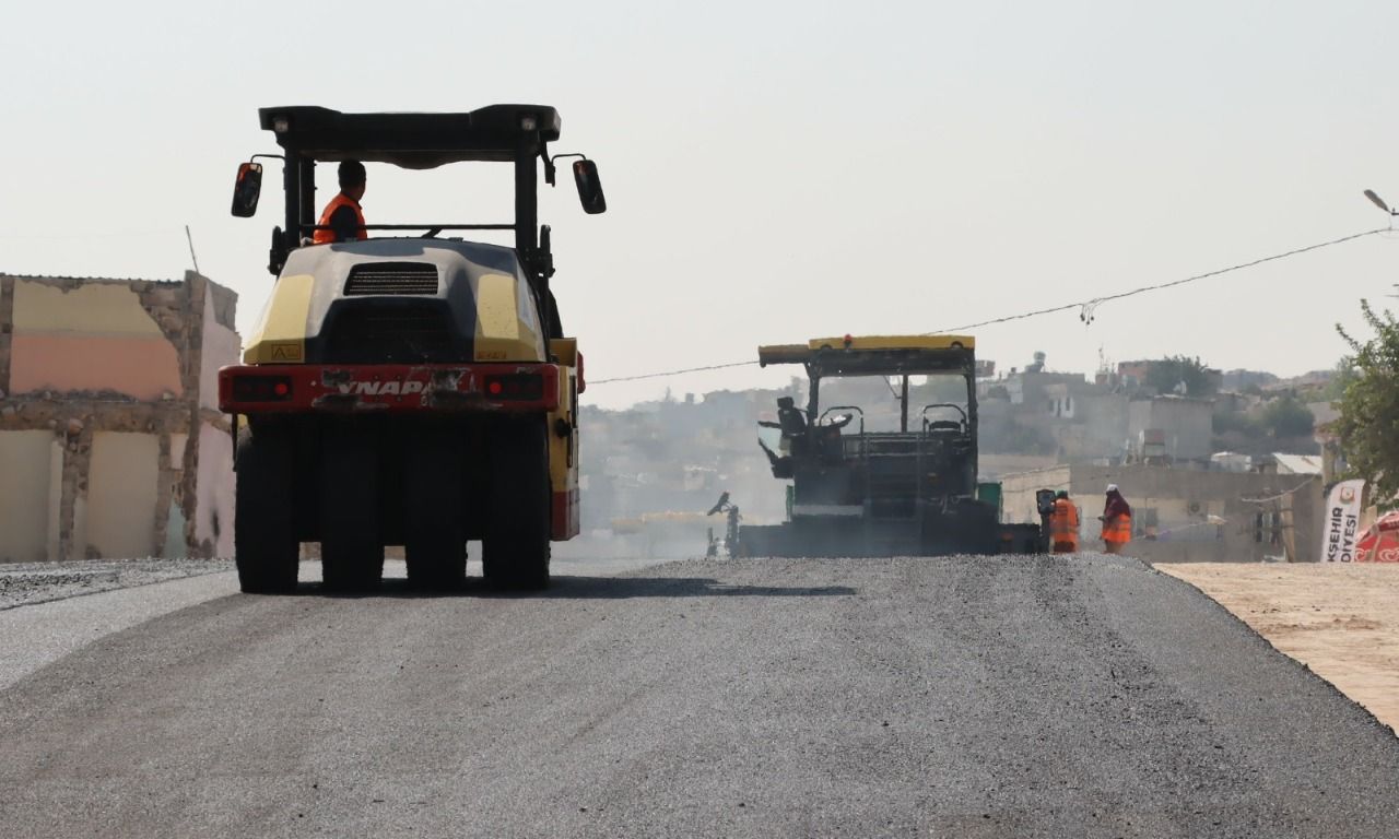 Kültür ve Turizm yolunda asfalt çalışması başladı