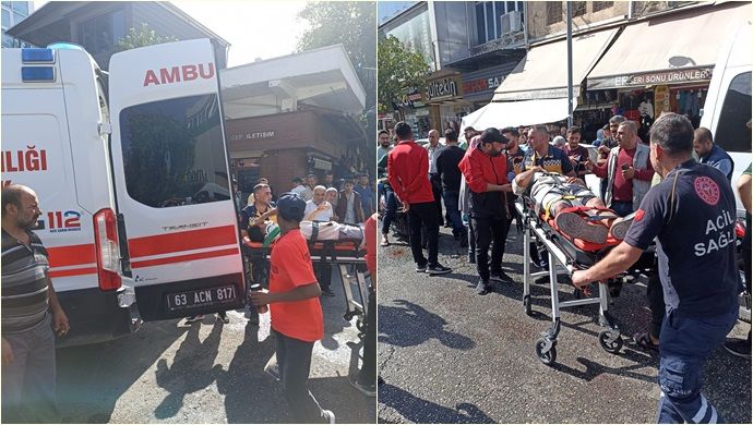 Şanlıurfa’da Motosiklet yayaya çarptı; 1 yaralı!