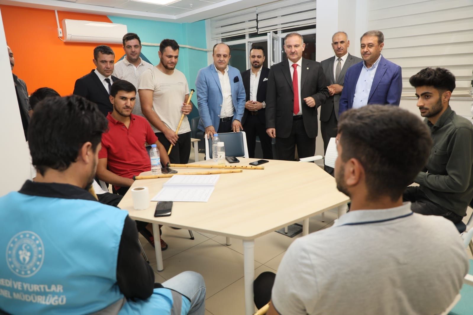 Vali Şıldak, Üniversite öğrencilerini dinledi