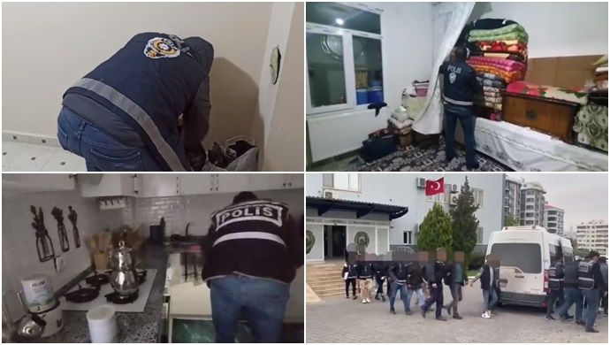 Şanlıurfa ‘da aranan şahıslara operasyon 39 gözaltı