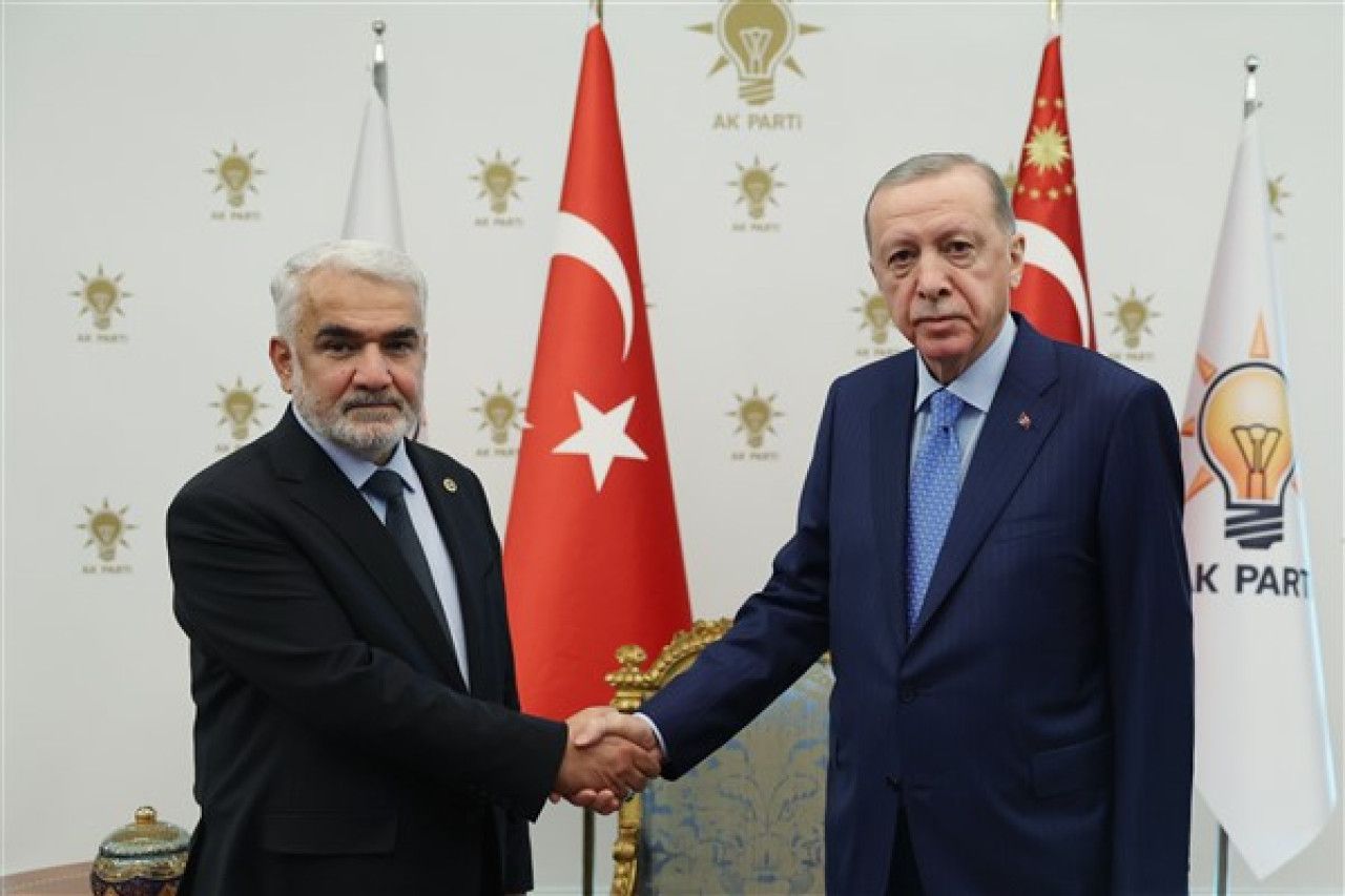 Cumhurbaşkanı Erdoğan, HÜDA PAR Genel Başkanı Yapıcıoğlu’nu kabul etti