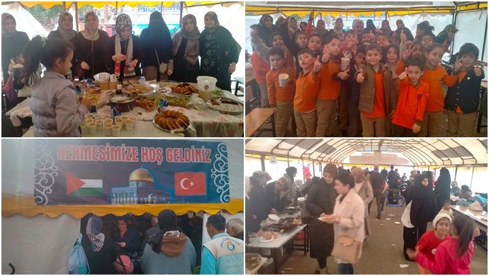 Minik Yürekler Gazze İçin Bir Araya Geldi