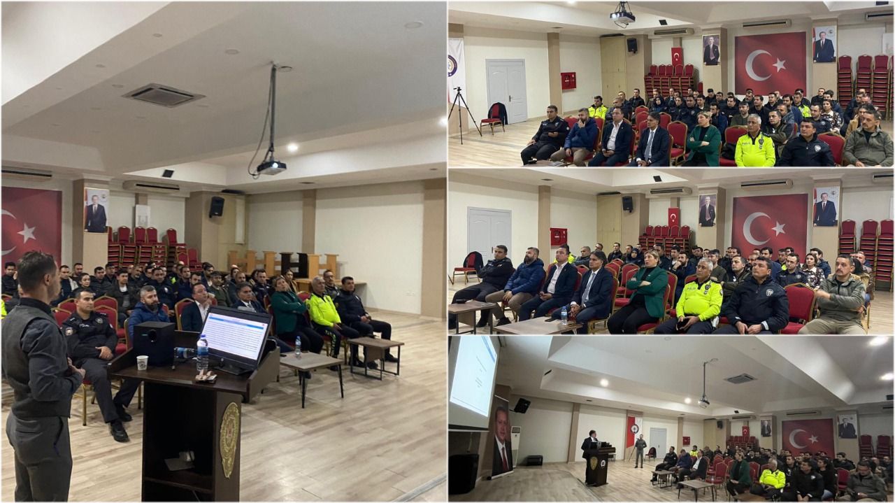 Şanlıurfa’da spor şube polislerine ‘şiddet’ semineri