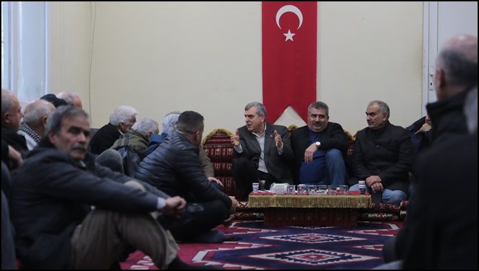 Başkan Beyazgül İnşaat Ve Yapıcılar Derneği Üyeleriyle Bir Araya Geldi