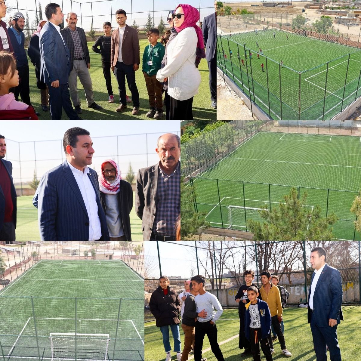 Başkan Özyavuz: Hedefimiz her mahalleye bir halı saha kazandırmak
