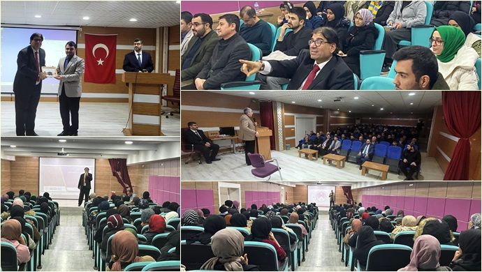 Halfetili gençlere bağımlılık konusunda bilgilendirme semineri verildi