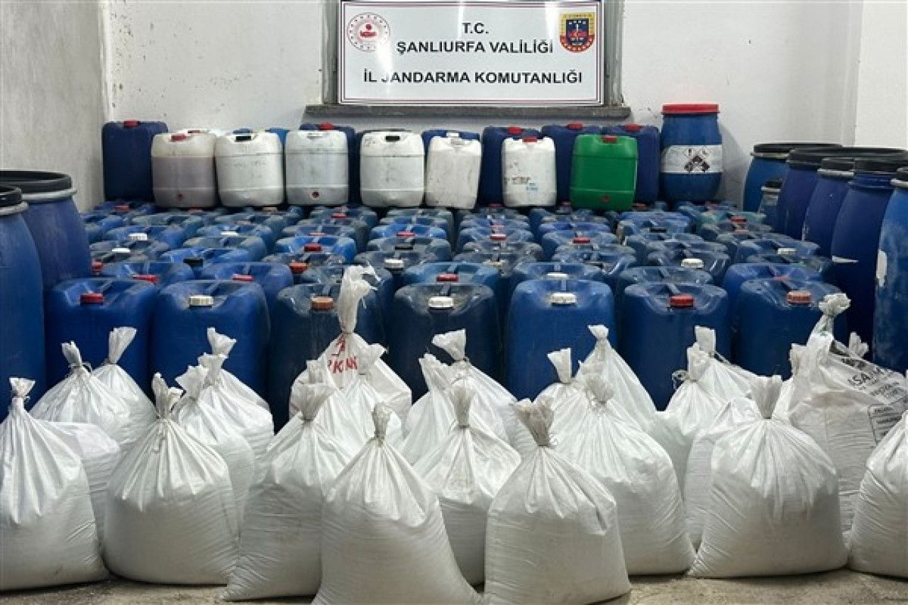 Şanlıurfa’da 7 ton 800 kilogram sahte deterjan ele geçirildi