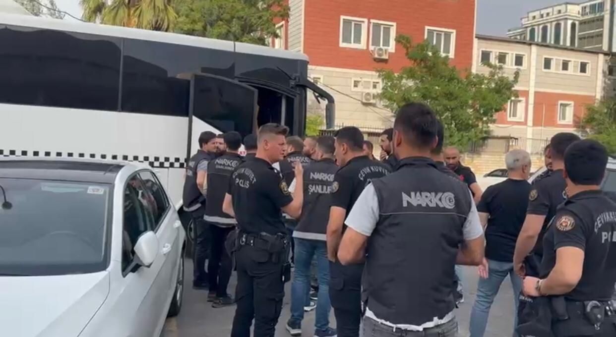 Şanlıurfa’da suç örgütü operasyonu: 10 tutuklama