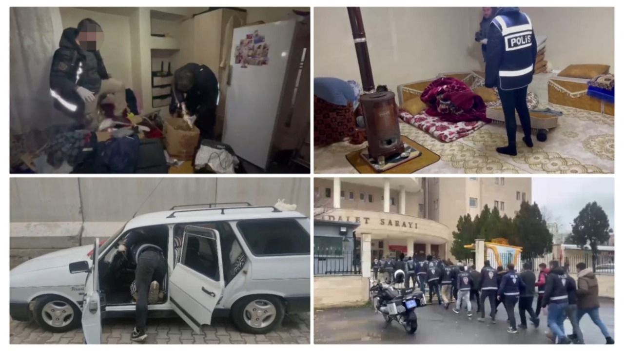 Şanlıurfa’da uyuşturucu operasyonu:12 Şüpheli gözaltına alındı