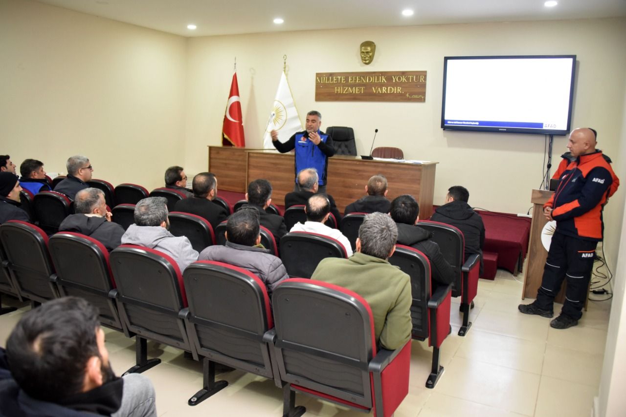 Siverek’te AFAD afet eğitimlerine başladı
