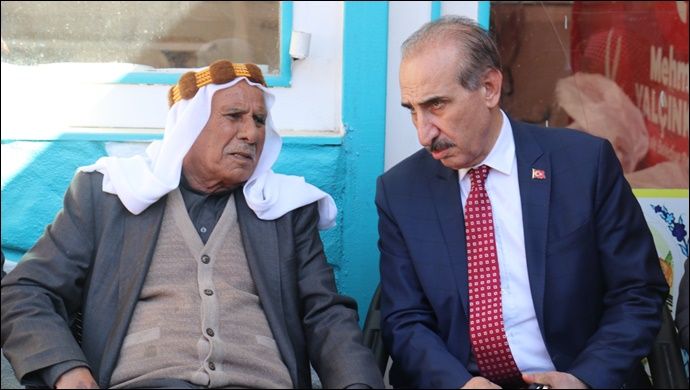 Akçakale’de Mehmet Yalçınkaya Coşkusu! Seçim bürosu doldu taştı…