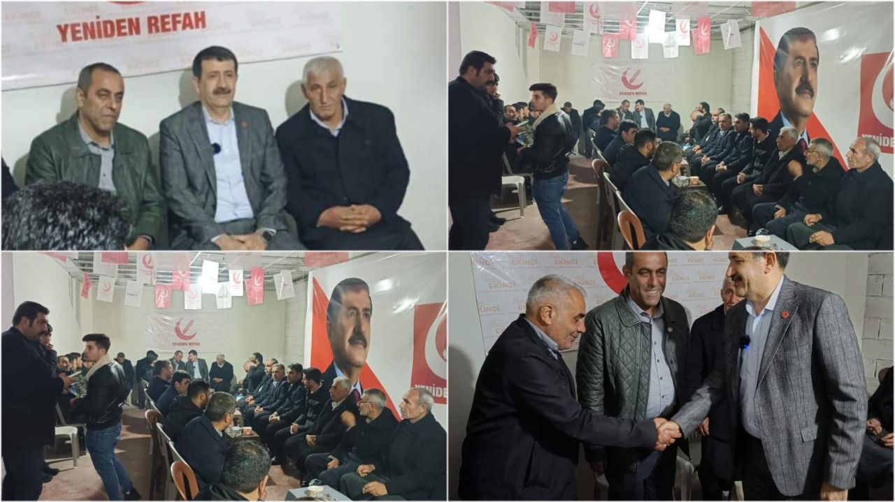 Atman aşiretine mensup Çiftçi ailesinden Ekinci’ye destek ziyareti