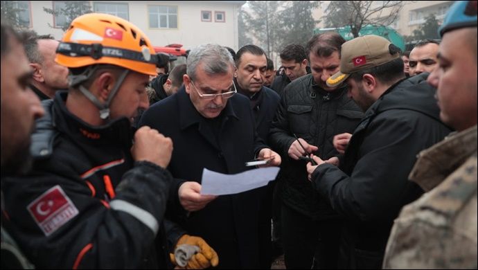  Başkan Beyazgül, ‘’Rabbim Ülkemizi Ve Vatandaşlarımızı Böylesi Felaketlerden Muhafaza Eylesin”