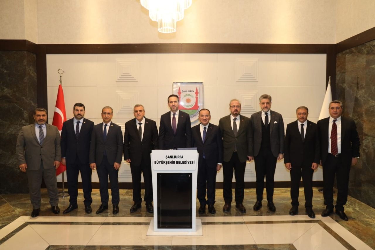 Enerji ve Tabii Kaynaklar Bakanı Bayraktar ‘dan Başkan Beyazgül ‘e ziyaret