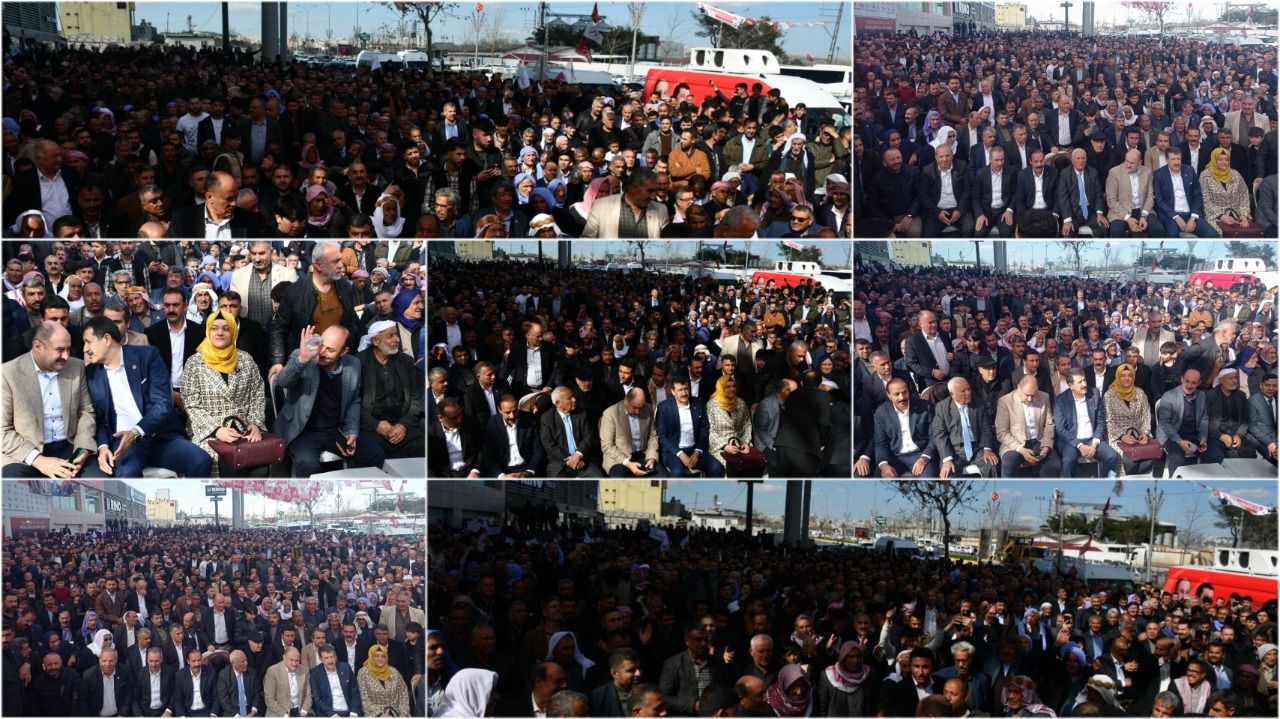 Mehmet Ekinci’nin Eyyubiye’deki Seçim Bürosu Açılışı, Mitinge Dönüştü!