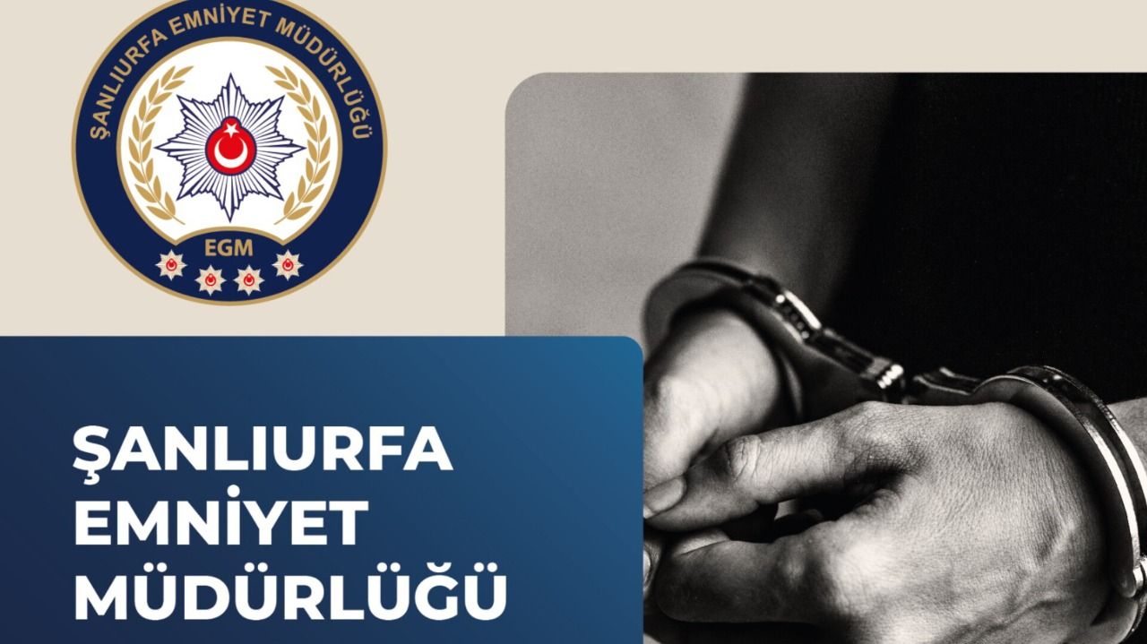 Şanlıurfa’da 6 suç kaydı bulunan şahıs yakalandı