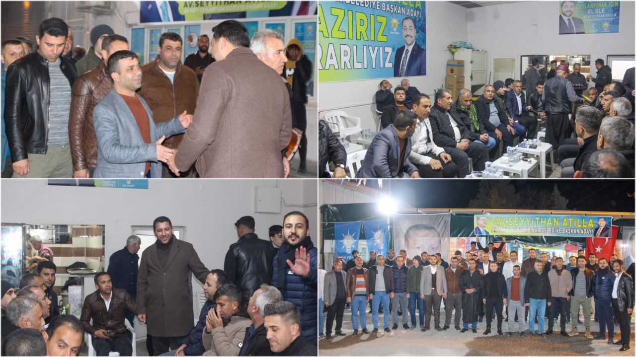 TİGEM Güvenlik Görevlilerinden, AK Parti Adayı Seyithan Atilla’ya Destek Ziyareti