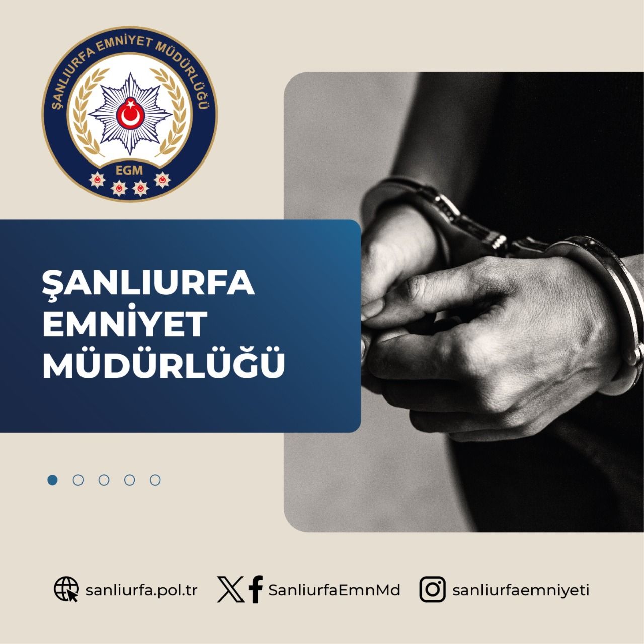 Viranşehir’de 18 yıl 8 ay kesinleşmiş hapis cezası bulunan kişi yakalandı