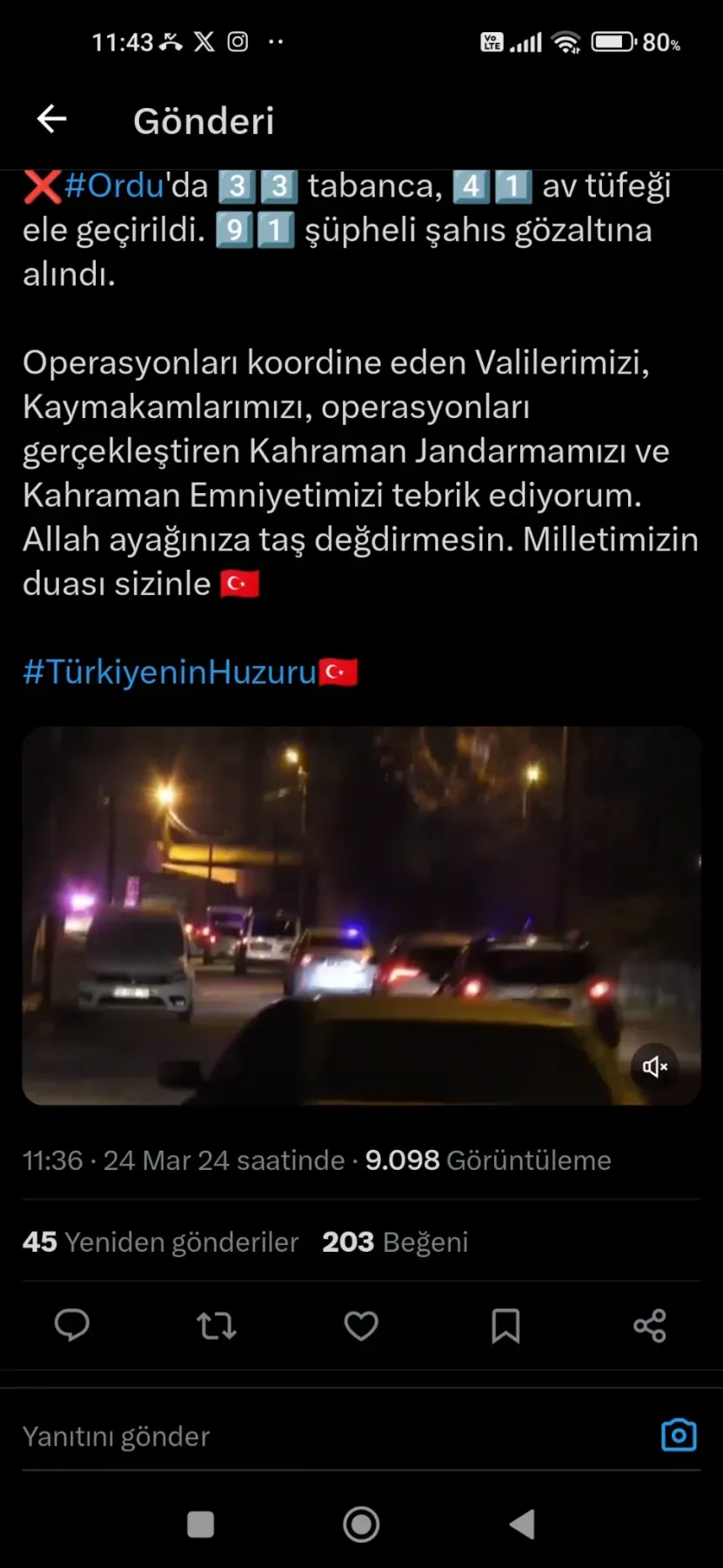 63 ilde”MERCEK-14″ operasyonu: Yüzlerce şüpheli hakkında işlem yapıldı