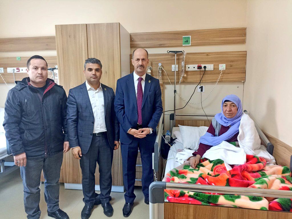 Başkan Yavuz Şehit Annesini Yalnız Bırakmadı