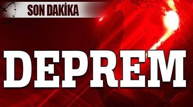 Elazığ’da 4,7 büyüklüğünde deprem