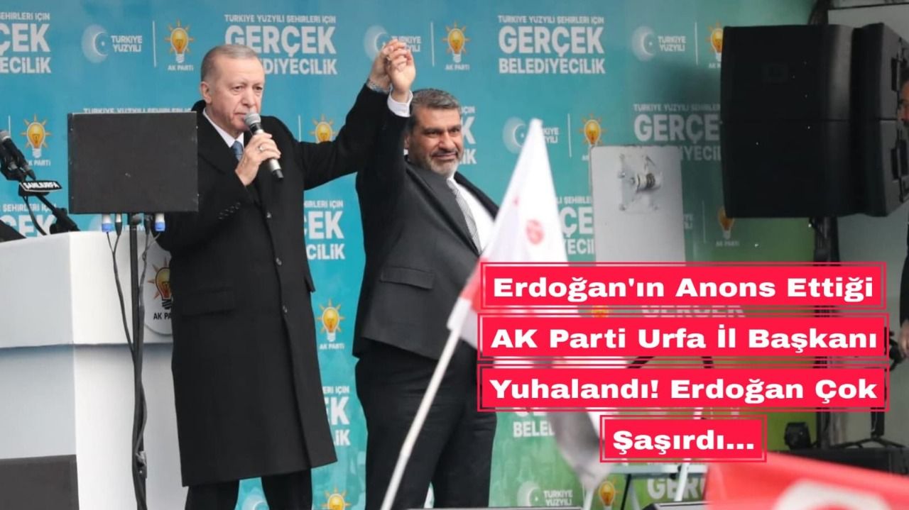 Erdoğan’ın Şanlıurfa mitinginde anons ettiği başkan yuhalandı