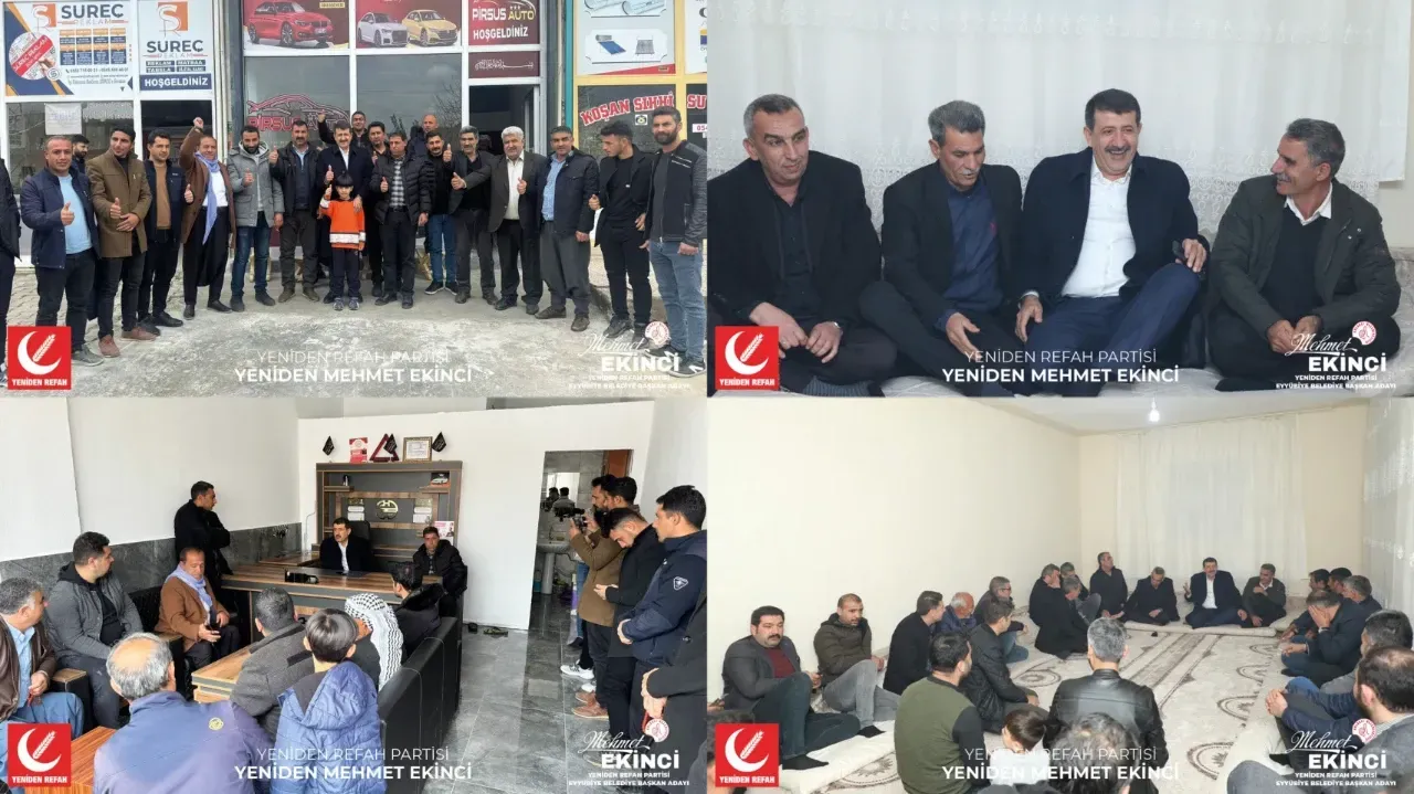 Eyyübiye Belediye Başkan Adayı Mehmet Ekinci Durmak Bilmiyor