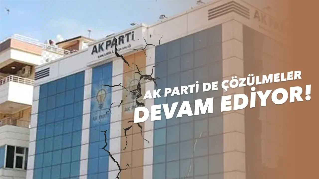 Şanlıurfa Ak Parti arti’de istifa depremi devam ediyor