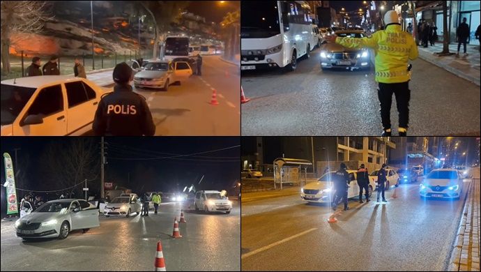 Şanlıurfa genelinde şok uygulama aranan 4 şahıs yakalandı