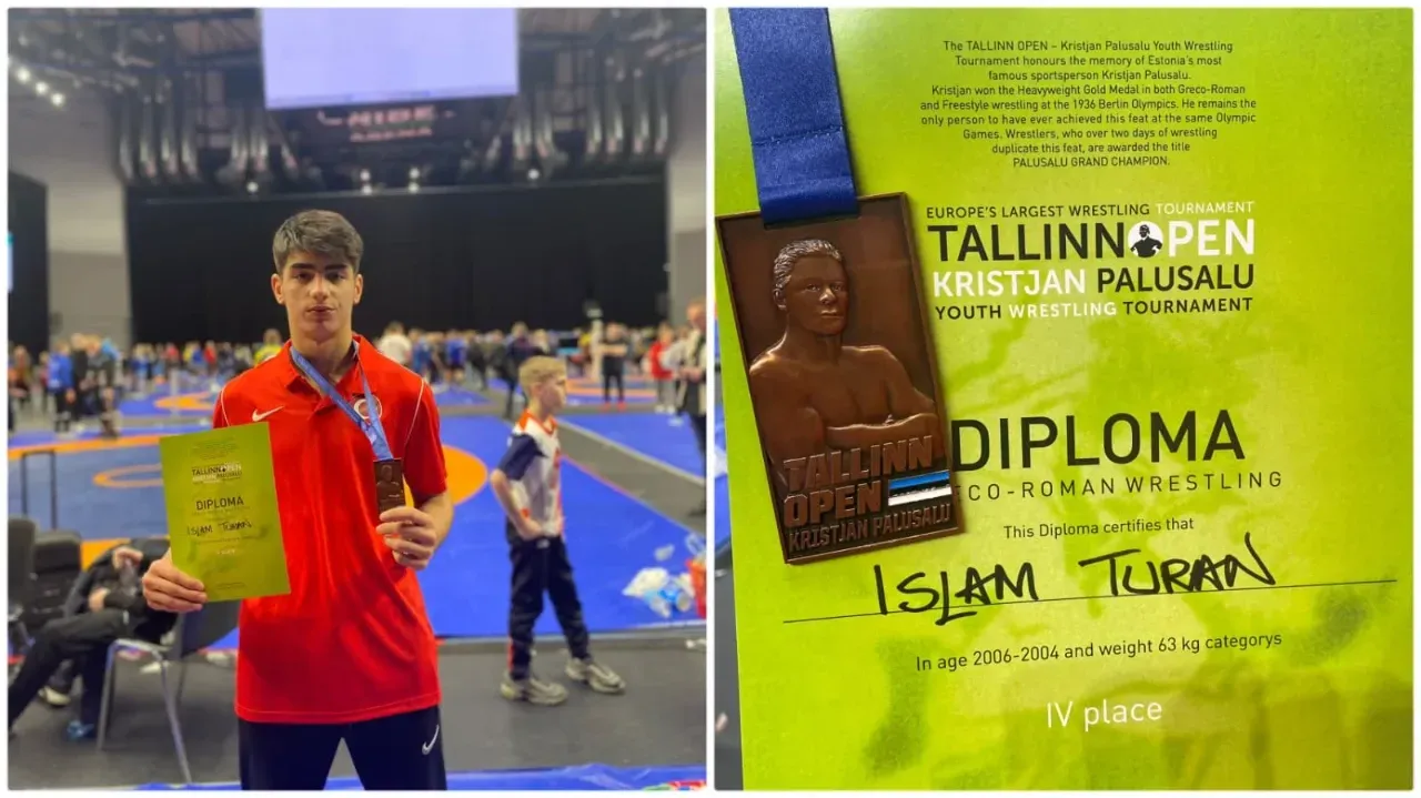 Şanlıurfalı Milli Sporcu İslam Turan Estonya’da 3. Oldu