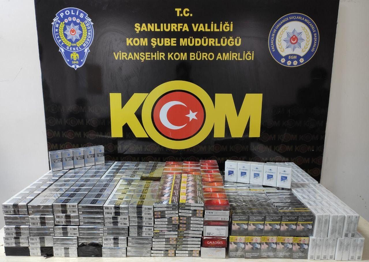 Viranşehir ‘de kaçakçılık operasyonu