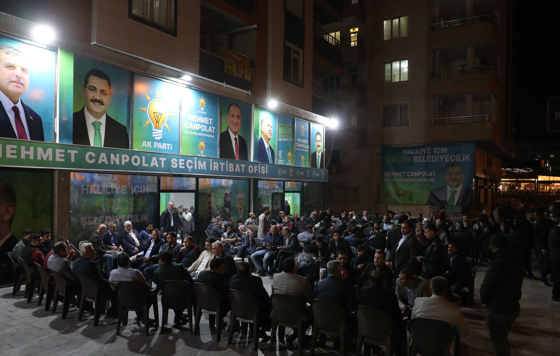 Başkan Canpolat, tebrikleri kabul etti