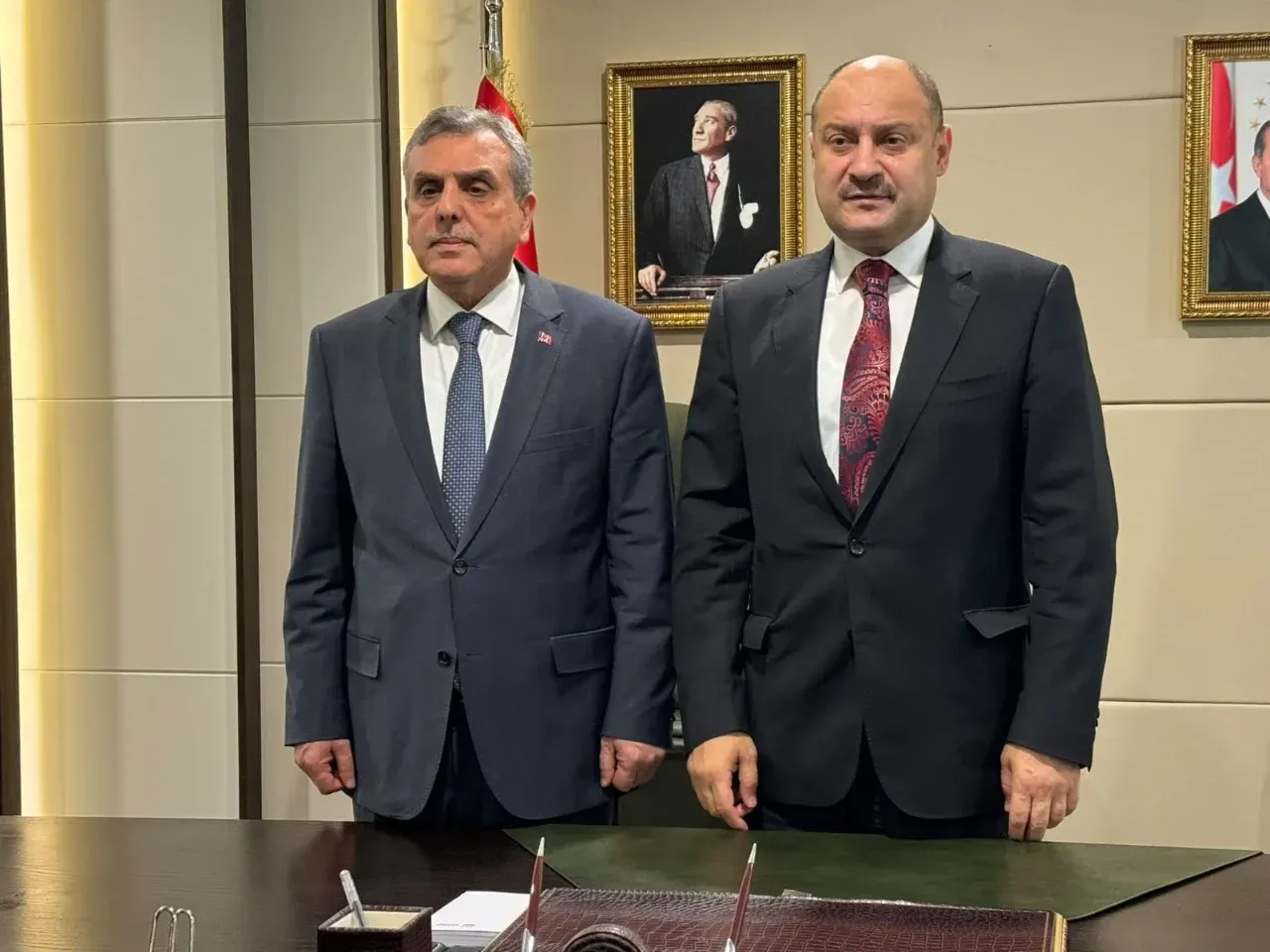 Başkan Gülpınar, görevi Beyazgül ‘den devraldı
