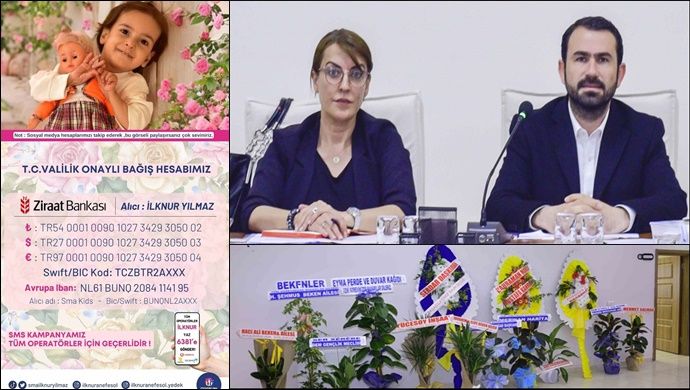Eşbaşkanlardan SMA Hastası İlknur’a Destek