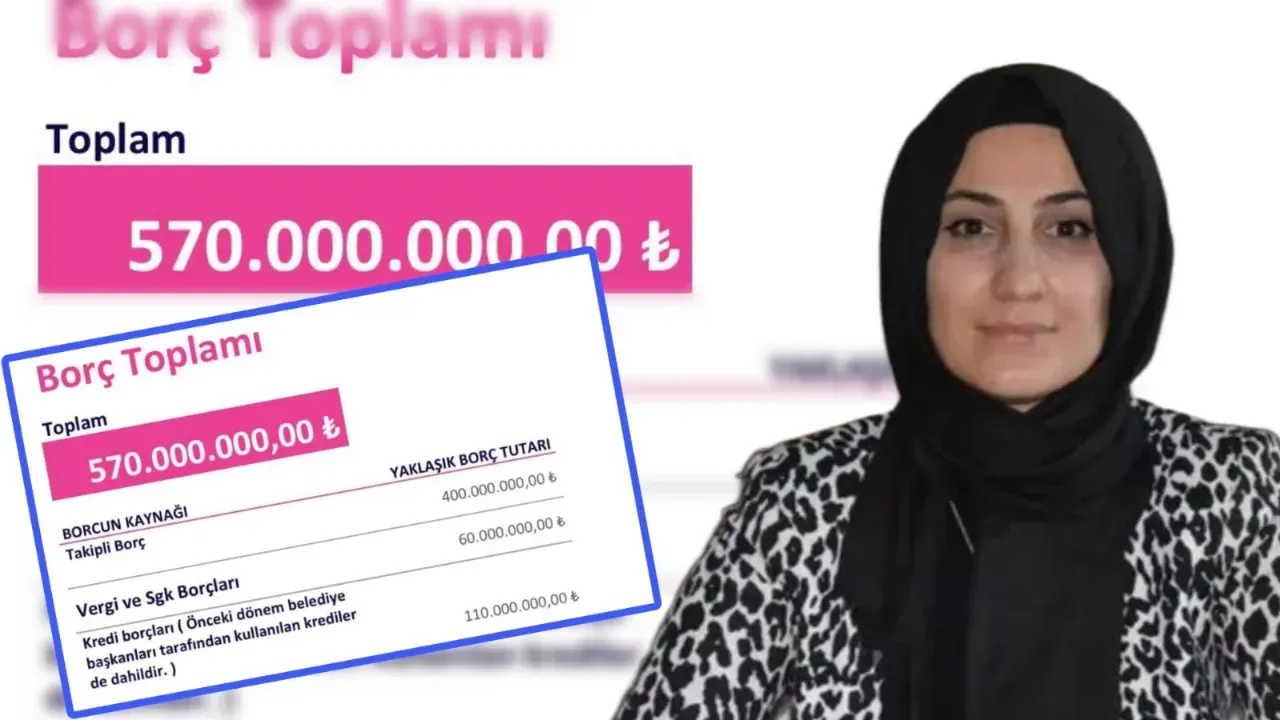 Eski Başkan Ayşe Çakmak ‘tan borç açıklaması