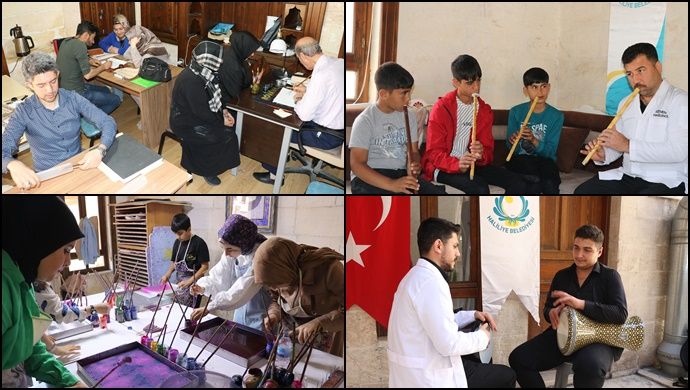 Haliliye Belediyesi Kültür Ve Sanat Evine Yoğun İlgi