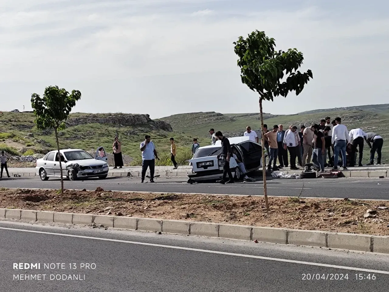 Şanlıurfa-Gaziantep Karayolunda Trafik Kazası: 2 Yaralı